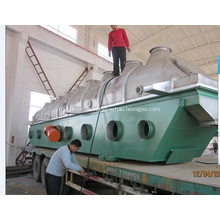 PVC resin vibrating fluid bed dryer/granules dryer